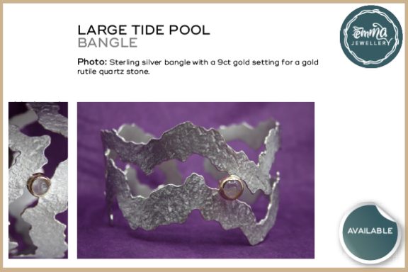 Large Tide Pool Bangle