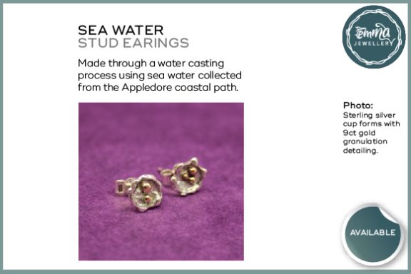 Sea Water Earings