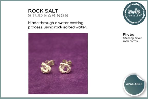 Rock Salt Earings