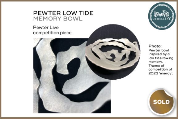 Pewter Low Tide Memory Bowl